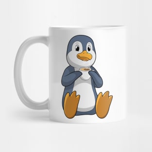 Penguin with Coffee Cup Mug